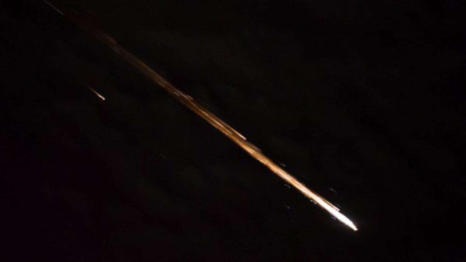 Meteor versus space debris