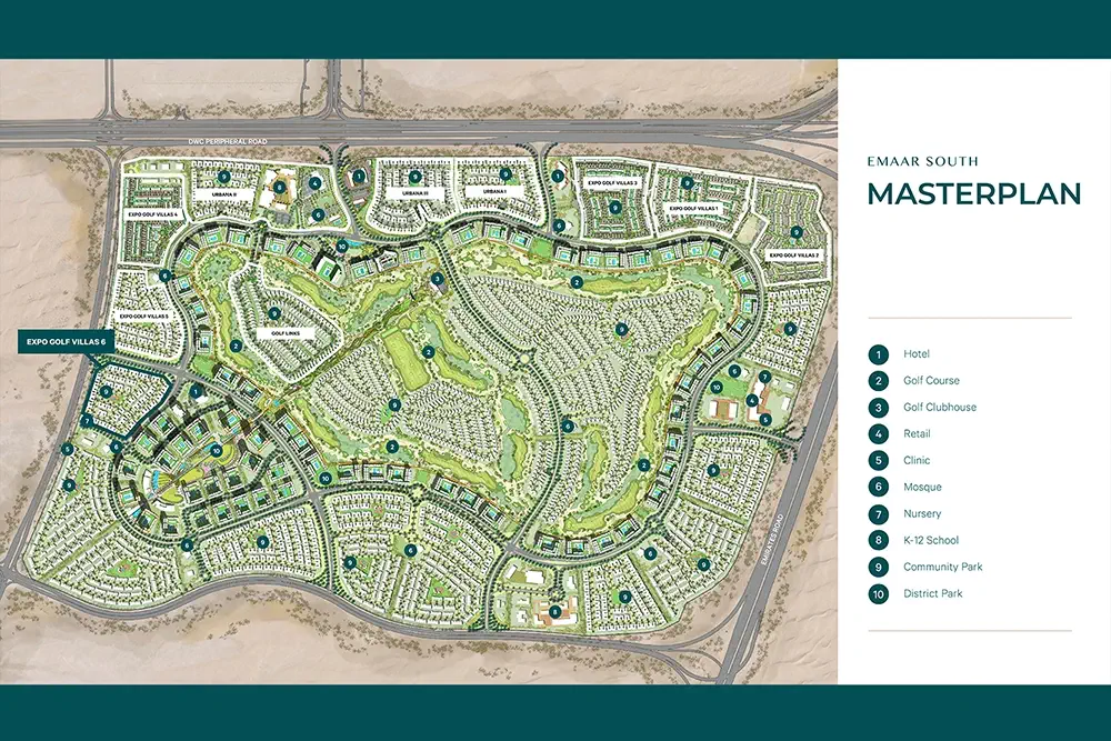 emaar greenway master plan